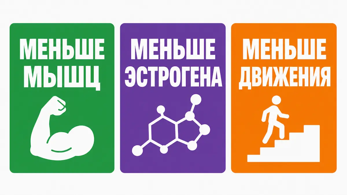 что меняется в организме после 40: мышцы, гормоны, активность