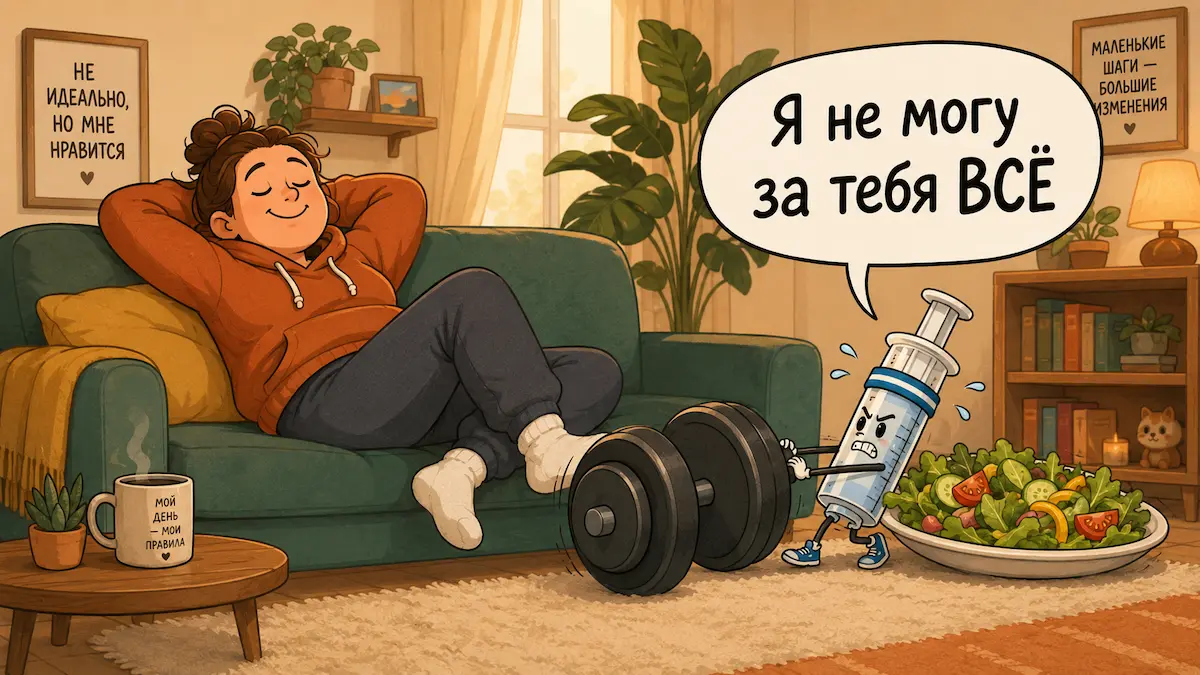 юмор про похудение на уколах без усилий