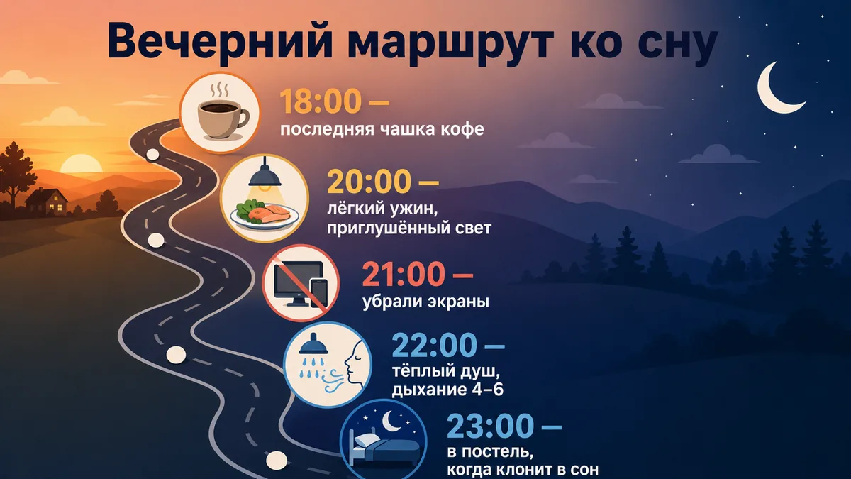 Идеальный вечер для крепкого сна Гигиена сна: вечерний ритуал, чтобы наладить сон без снотворного