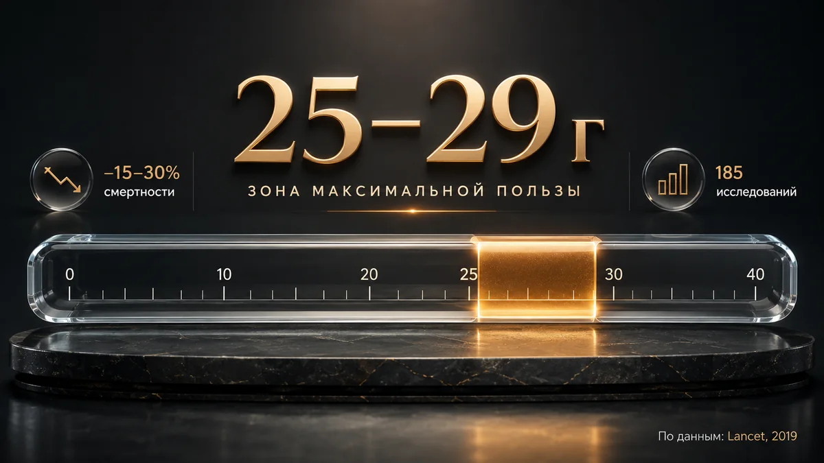 норма клетчатки в день: зона максимальной пользы 25–29 граммов по данным Lancet