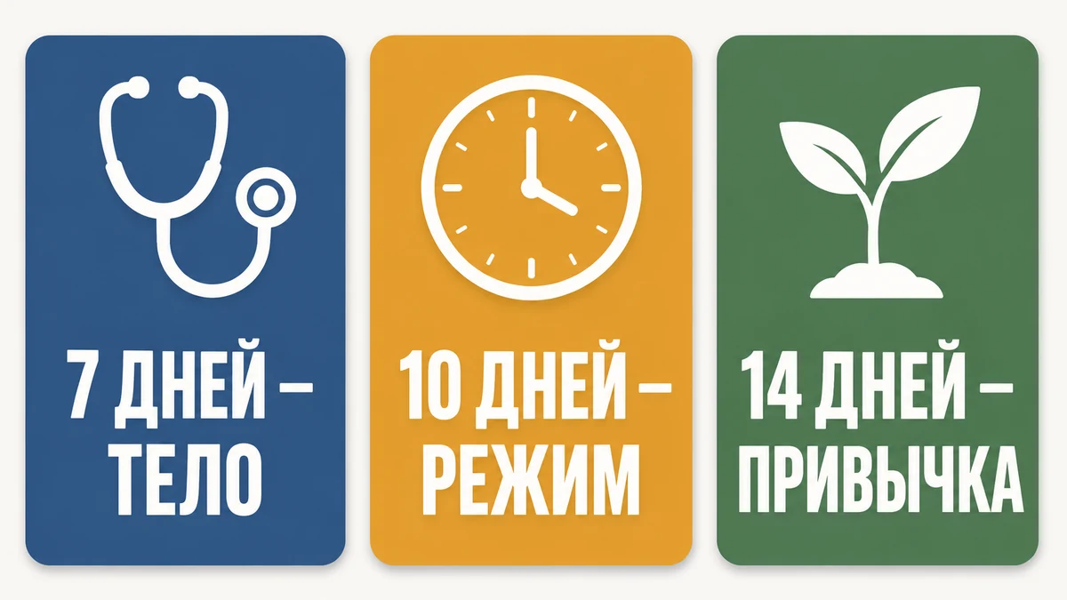 Три срока заезда — три разных результата похудение 7 дней санаторий: что успевает измениться за 7, 10 и 14 дней